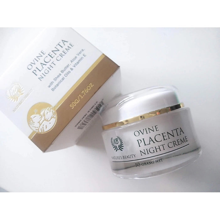 プラセンタ ナイトクリーム 50g|NZシーププラセンタ配合 保湿ケア