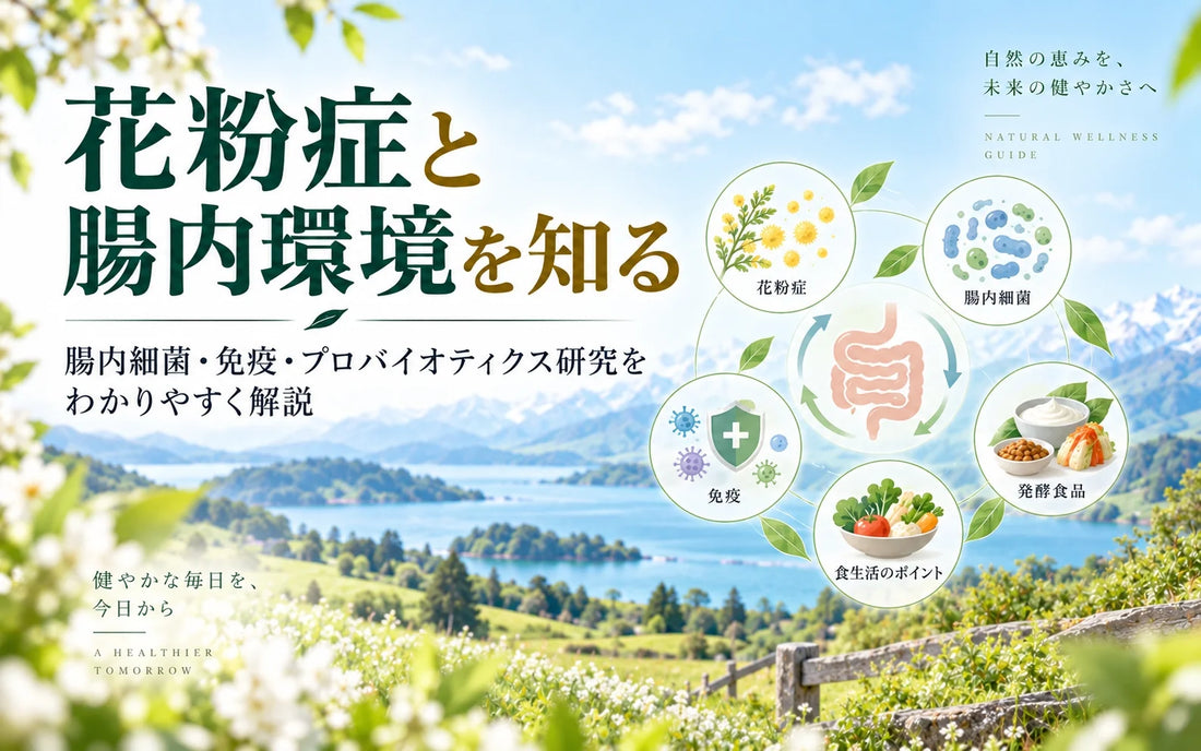 花粉症と腸内環境の関係とは？腸内細菌・免疫・プロバイオティクス研究を解説
