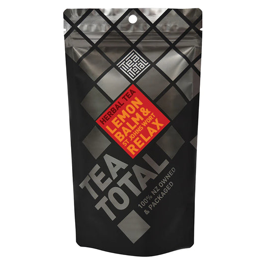 レモンバーム＆セントジョーンズワート リラックスティー 50g｜Tea Total ハーブティー ノンカフェイン