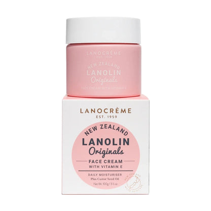 ラノリン フェイスクリーム ビタミンE配合 100g｜NZスキンケア｜LANOCREME