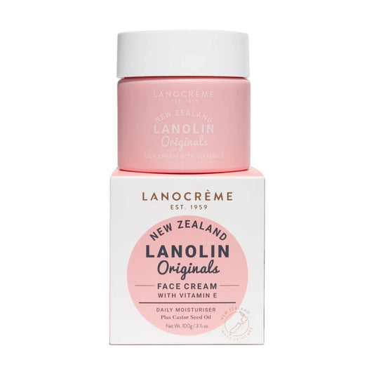 ラノリン フェイスクリーム ビタミンE配合 100g｜NZスキンケア｜LANOCREME