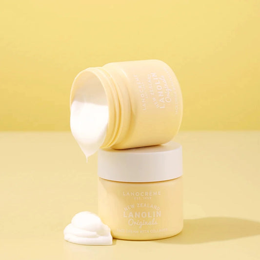 コラーゲン フェイスクリーム 100g｜ラノリン配合 NZスキンケア｜LANOCREME