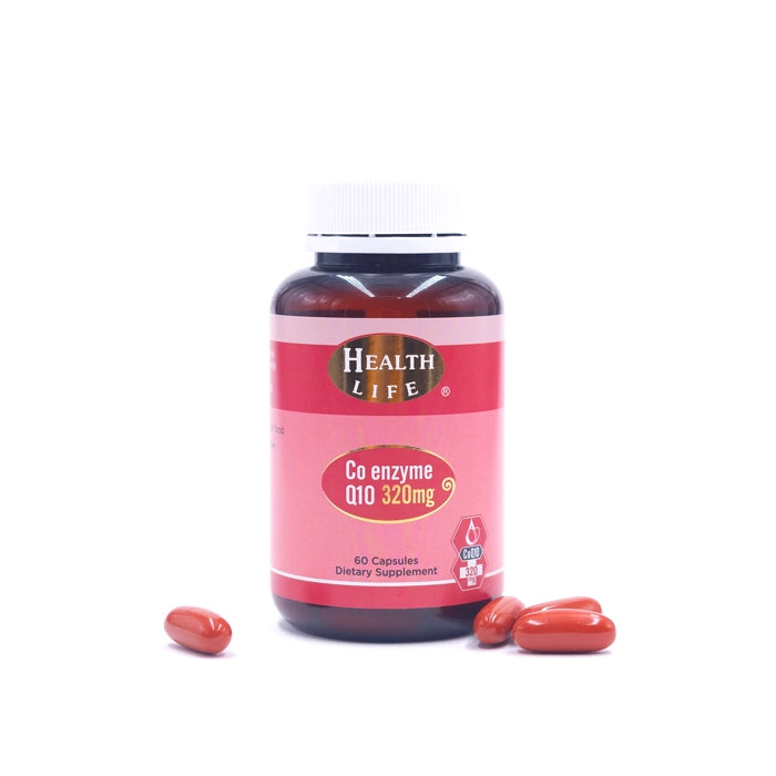 ヘルスライフ コエンザイムQ10 320mg＋ビタミンD3 1,000IU｜60カプセル