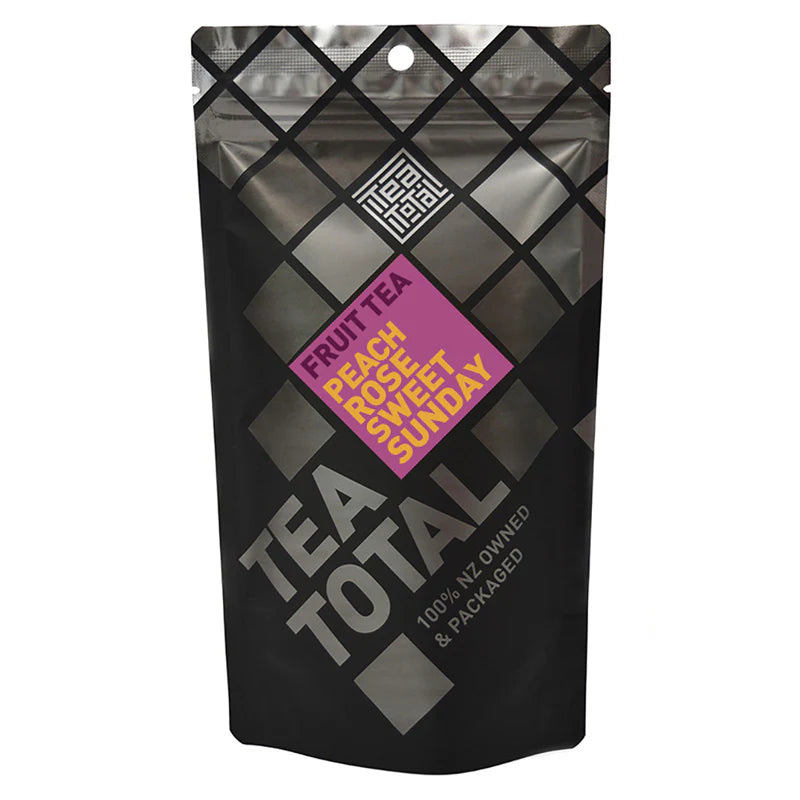 ピーチ ローズ スウィートサンデー ティー 100g｜Tea Total フルーツティー ノンカフェイン