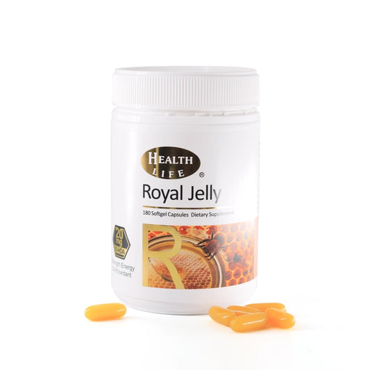 ヘルスライフ NZ産 ローヤルゼリーサプリメント 1,400mg（10HDA 6%配合）180粒