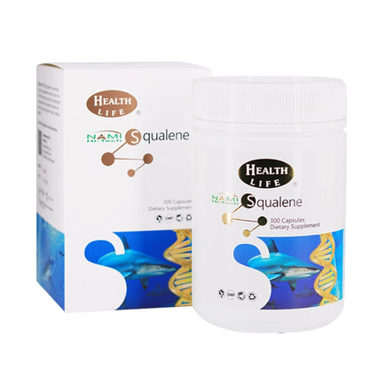 ヘルスライフ NZ産 サメ肝油 ( スクワレン ) 300粒
