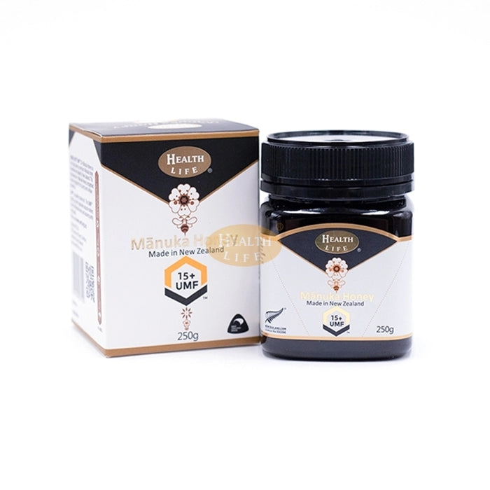 ニュージーランド産マヌカハニー UMF15+ 250g｜100%ピュアはちみつ