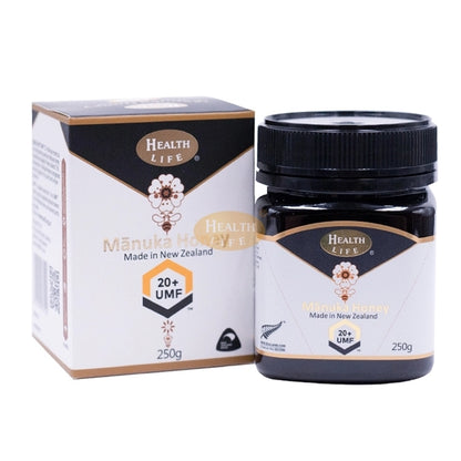 ニュージーランド産マヌカハニー UMF20+ 250g｜100%ピュアはちみつ